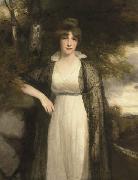 John Hoppner Portrait in oils of Eleanor Agnes Hobart oil painting reproduction